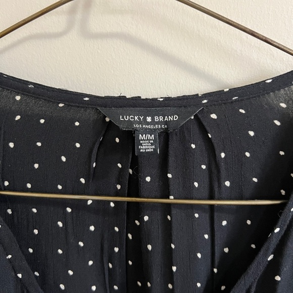 Lucky Brand Polka Dot blouse​ - Picture 2 of 3